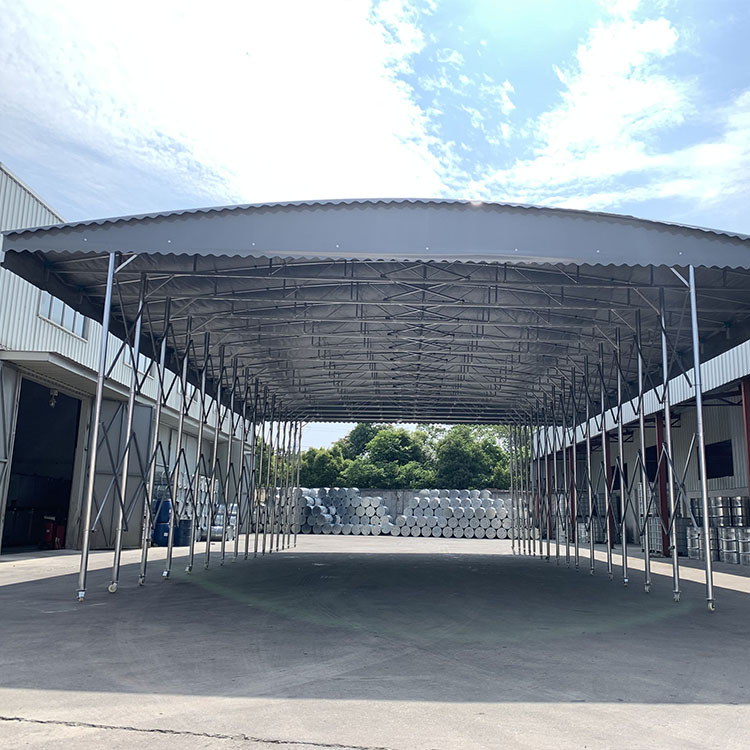 白银电动/移动推拉棚