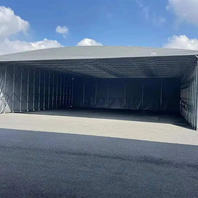 白银电动/移动推拉棚